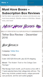 Mobile Screenshot of musthaveboxes.com